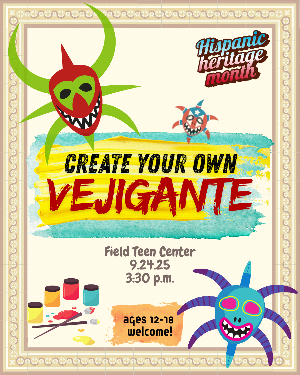 Hispanic Heritage for Teens: Create your own vejigante!